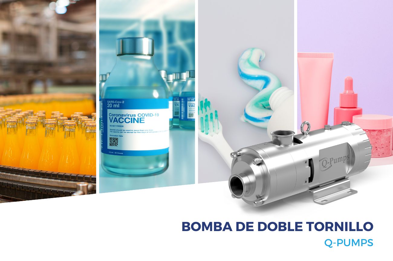 BOMBAS DE DOBLE TORNILLO | SERIE QTS Q-PUMPS 1 BOMBA DE DOBLE TORNILLO